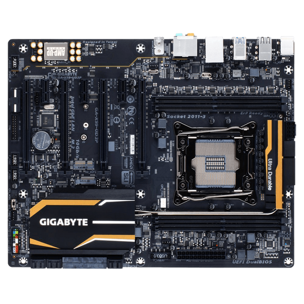 Gigabyte LGA 2011 3 X99 4 Memory DIMMs 4 Way SLI Support ATX DDR3 2133 Motherboard GA X99 UD3P