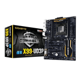 Gigabyte LGA 2011 3 X99 4 Memory DIMMs 4 Way SLI Support ATX DDR3 2133 Motherboard GA X99 UD3P