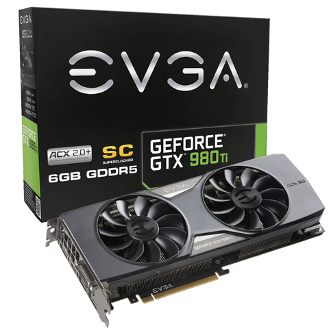 EVGA GeForce GTX 980 Ti SC ACX 2.0+ Graphics Card 06G P4 4993 KR