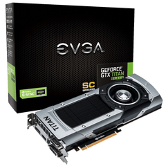 EVGA GeForce GTX TITAN BLACK Superclocked G Sync Support 6GB GDDR5 384bit 06G P4 3791 KR